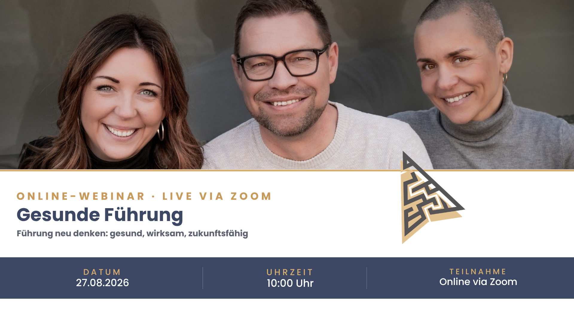 kostenfreies Webinar "Gesunde Führung"
