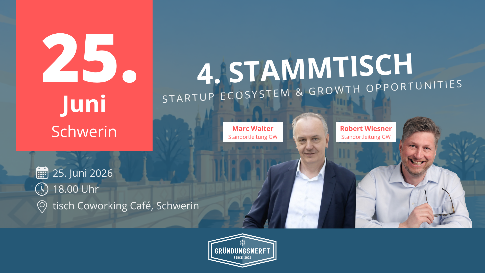 4. Stammtisch Schwerin - Startup Ecosystem & Growth Opportunities