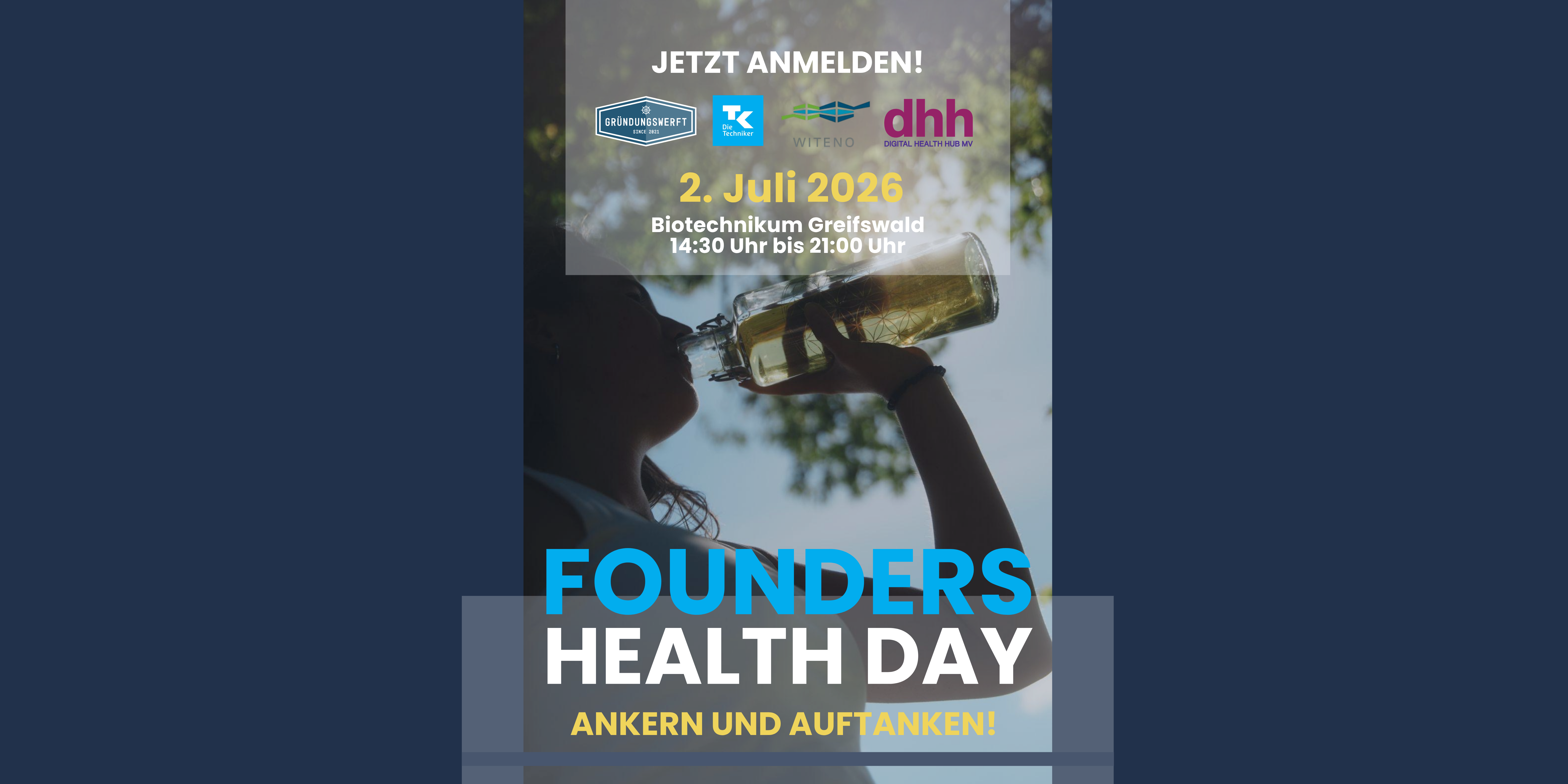 Founders Health Day - Ankern und Auftanken
